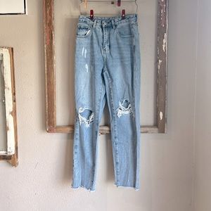 SHEIN Women’s Distressed Jeans